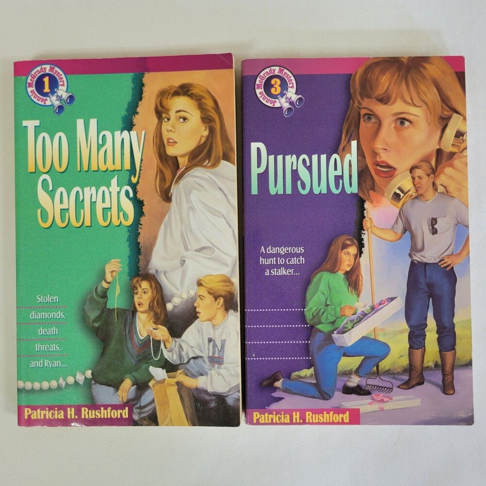 Vtg 90s Lot 10 Jennie McGrady Mystery Books Patricia Rushford Secrets Deceived - Picture 4 of 16